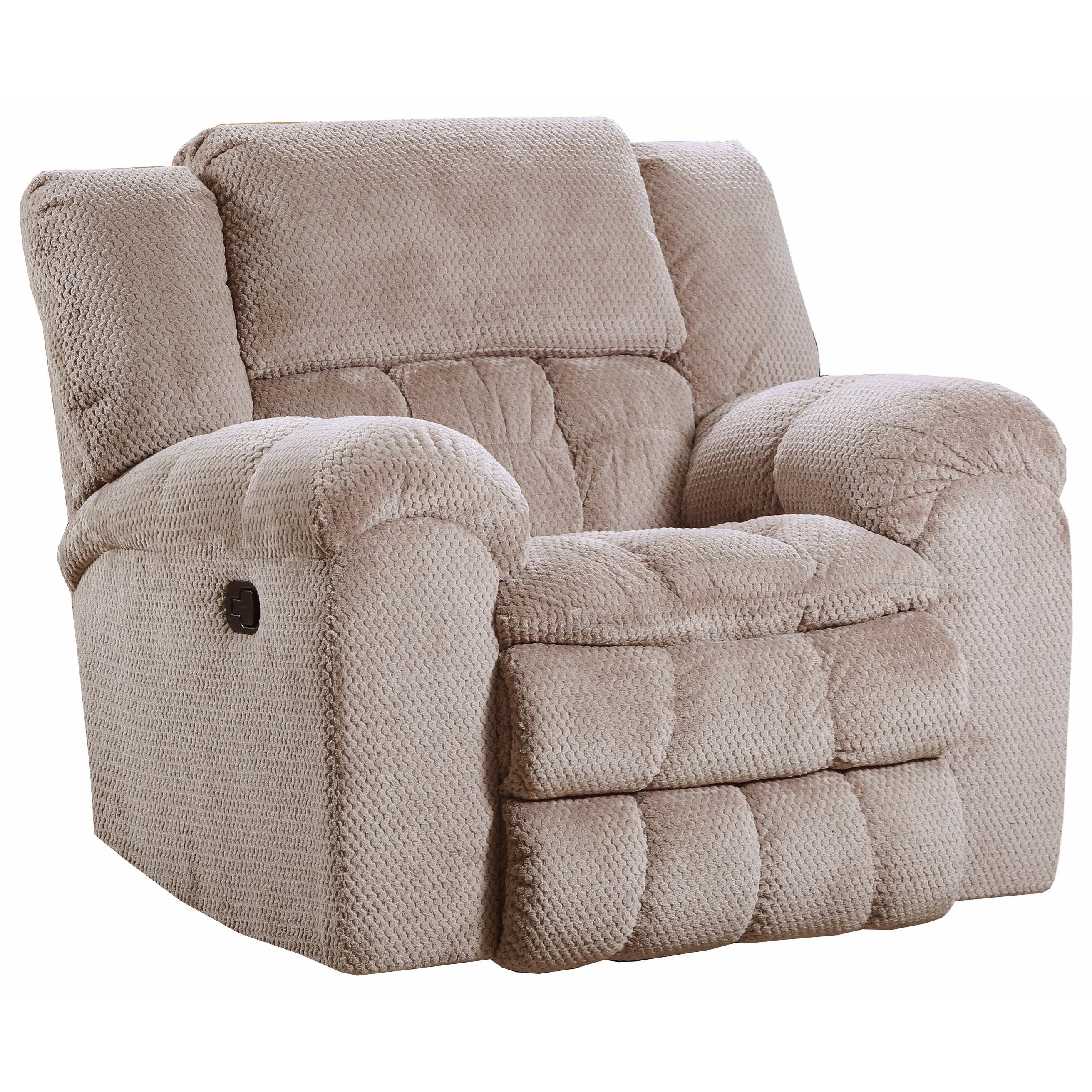 upholstered rocking recliner