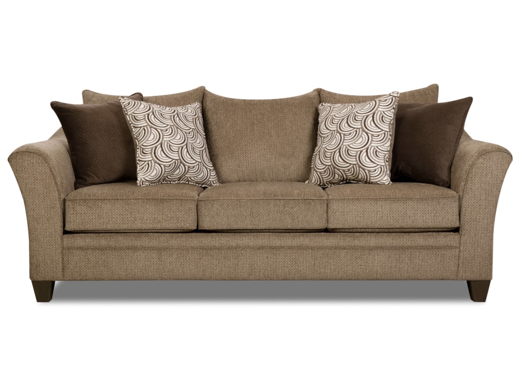 United Furniture Industries 6485 6485sofa Transitional Sofa With United Furniture Industries 6485transitional Sofa