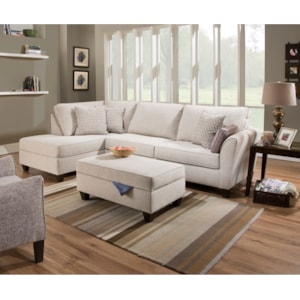 United Furniture Industries 7081 Casual 2 Piece Sectional With Chaise Bullard Furniture Sectional Sofas