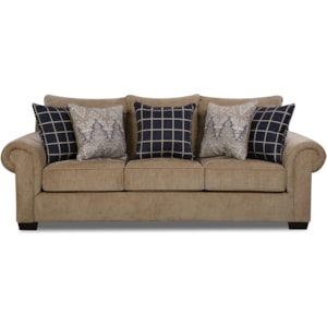 Lane Georgette Transitional Sofa With Rolled Arms Ruby Gordon Home Sofas