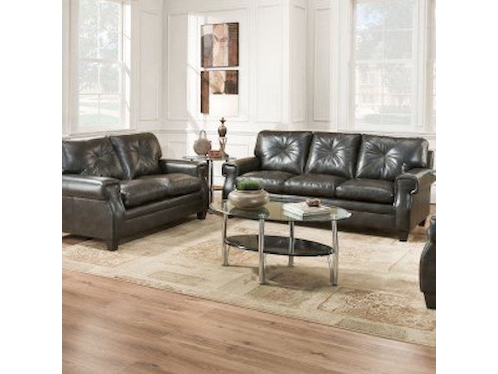 United Furniture Industries 8065Transitional Sofa