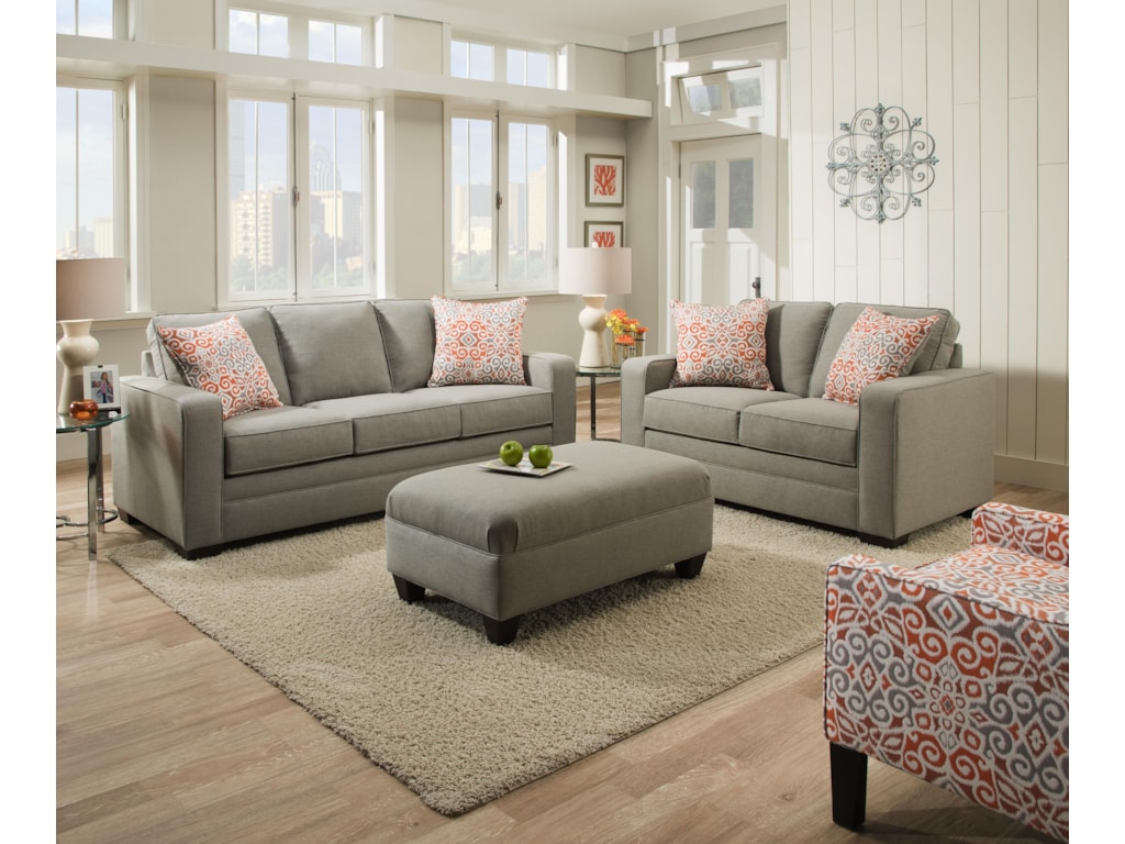United Furniture Industries 9064 UnitedQueen Sleeper Sofa
