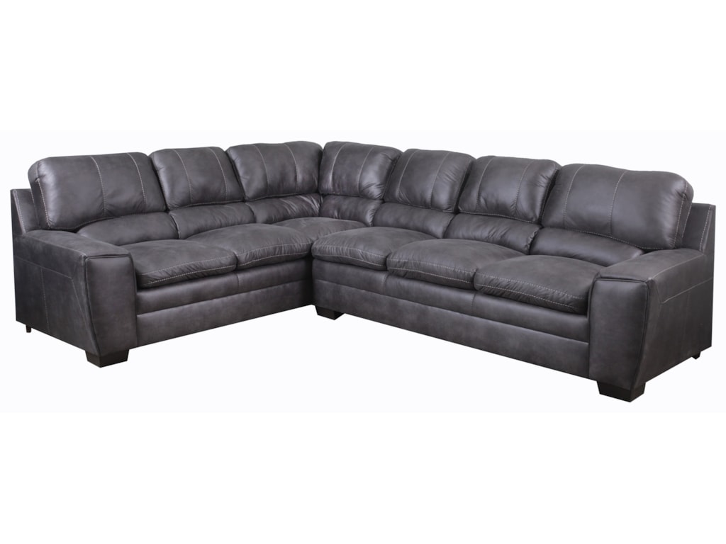 United Furniture Industries 9085 Casual 5 Seat Sectional United Furniture Industries 90855 Seat Sectional