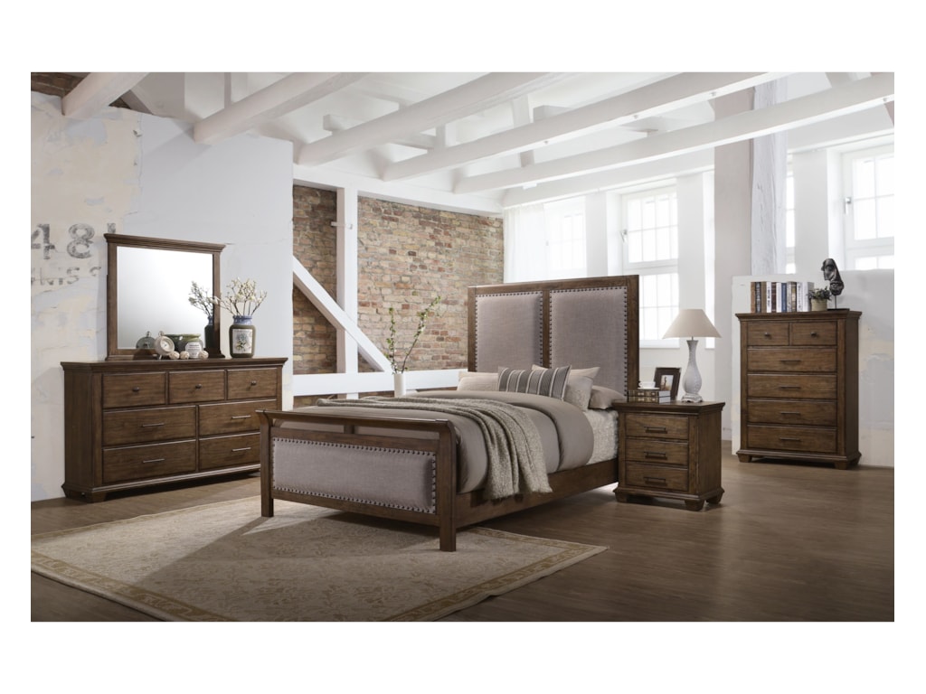 United Furniture Industries Carlton 1040King Bed