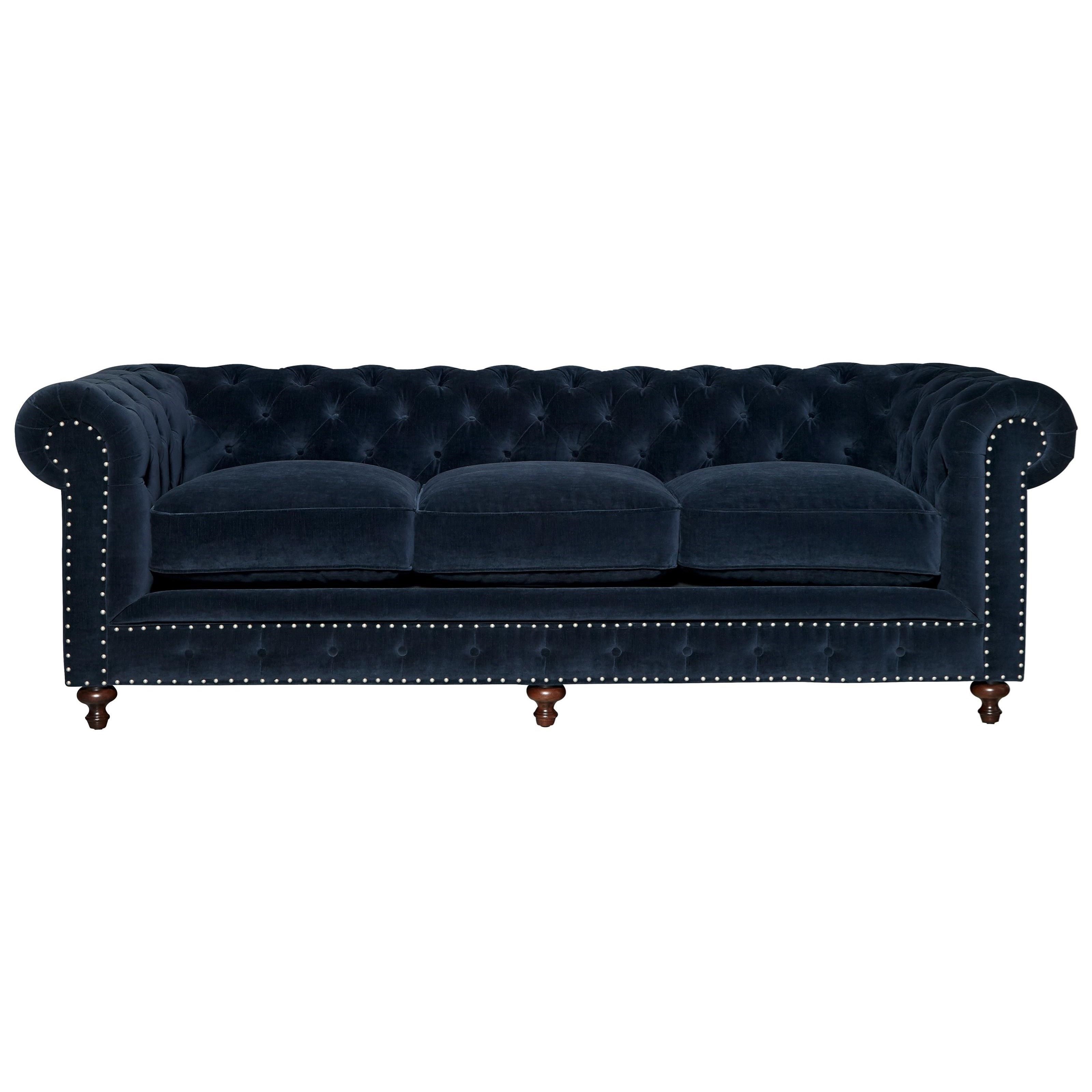 Chesterfield Button-Tufted Sofa