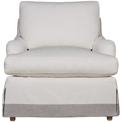 Universal Carmichael Upholstered Chair With English Arms