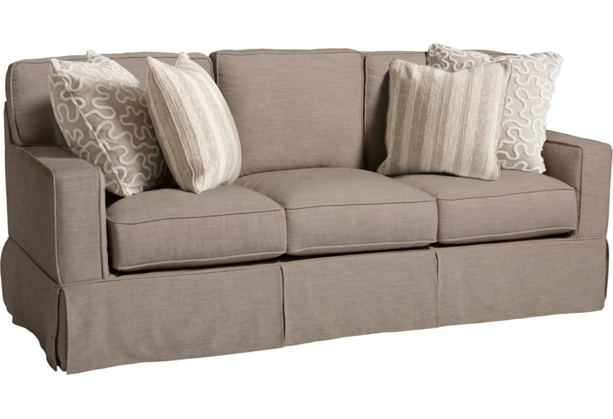 Universal Coastal Living Home Escape 833501 857 Chatham Casual Sofa With Track Arms Hudson S Furniture Sofas