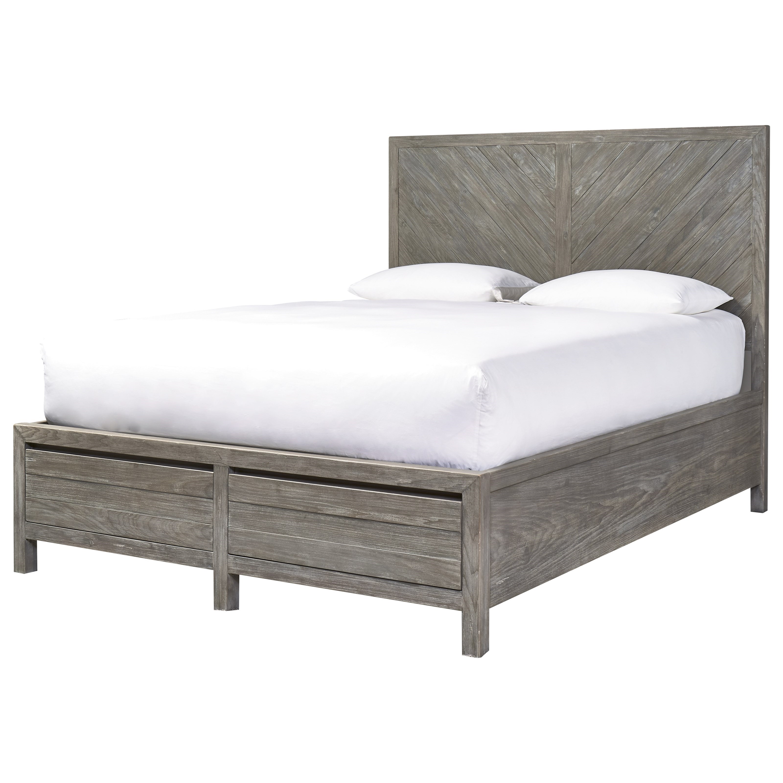 Universal Curated 558270b Biscayne California King Bed With 2