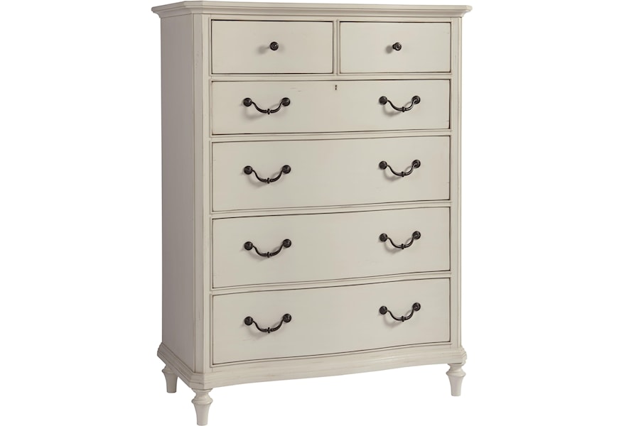 Universal Curated 712150 Latham Six Drawer Tall Dresser Baer S