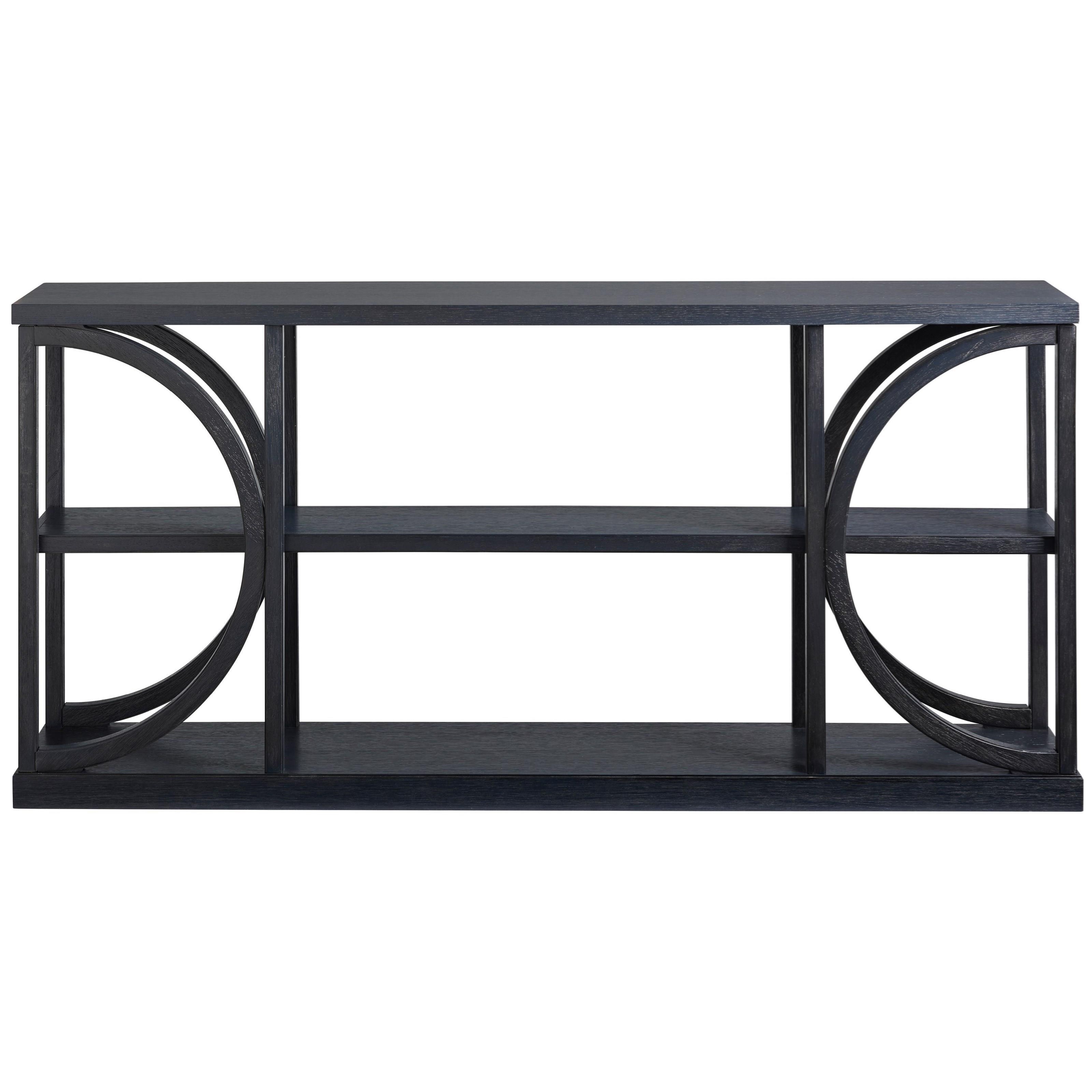 Universal Curated 915b803 Paradigm Console Table Corner Furniture Sofa Tables Consoles This modern console table takes a little room but can serve you in many ways. corner furniture