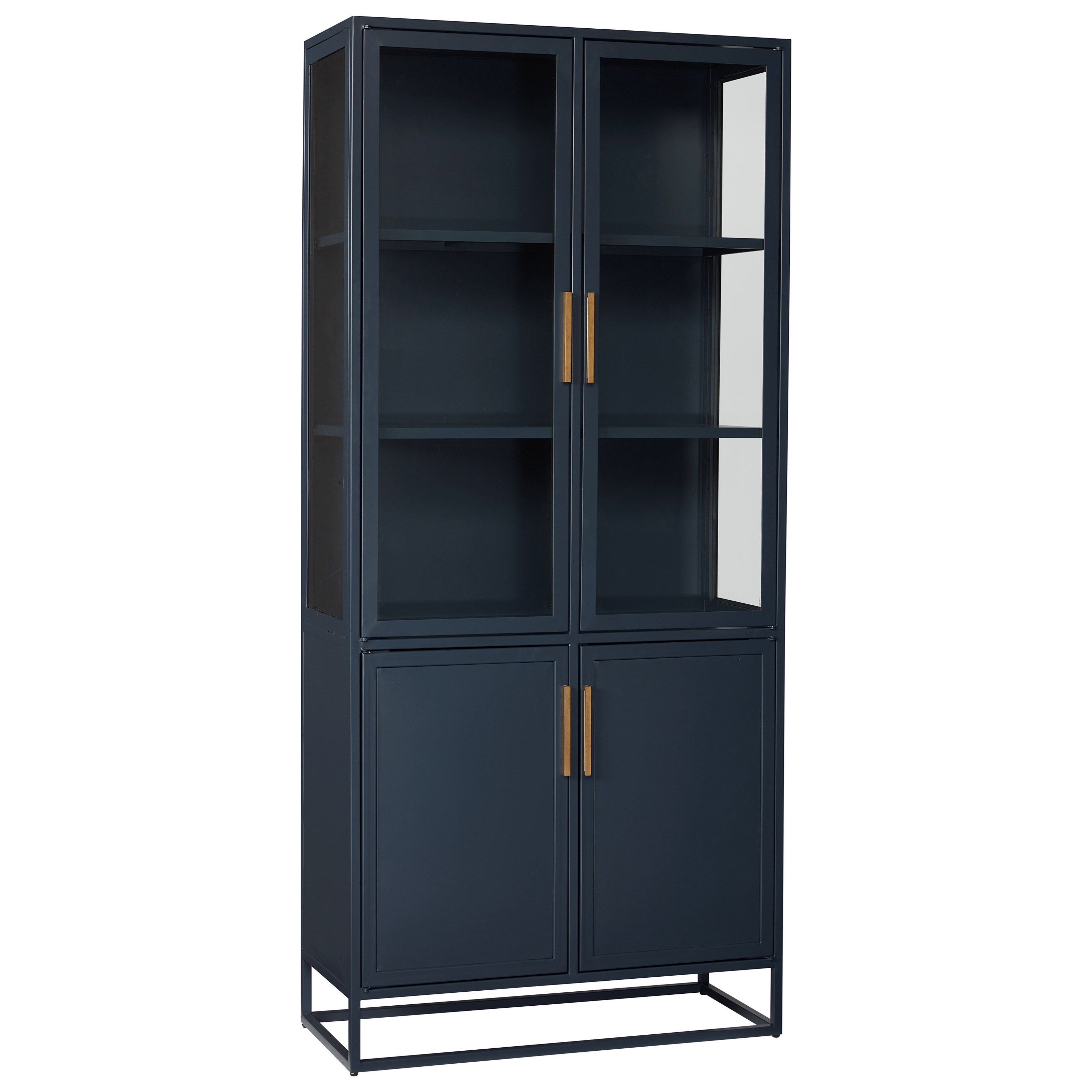 Universal Coastal Living Home Getaway Contemporary Kitchen Cabinet With Adjustable Shelves Lindy S Furniture Company China Cabinets