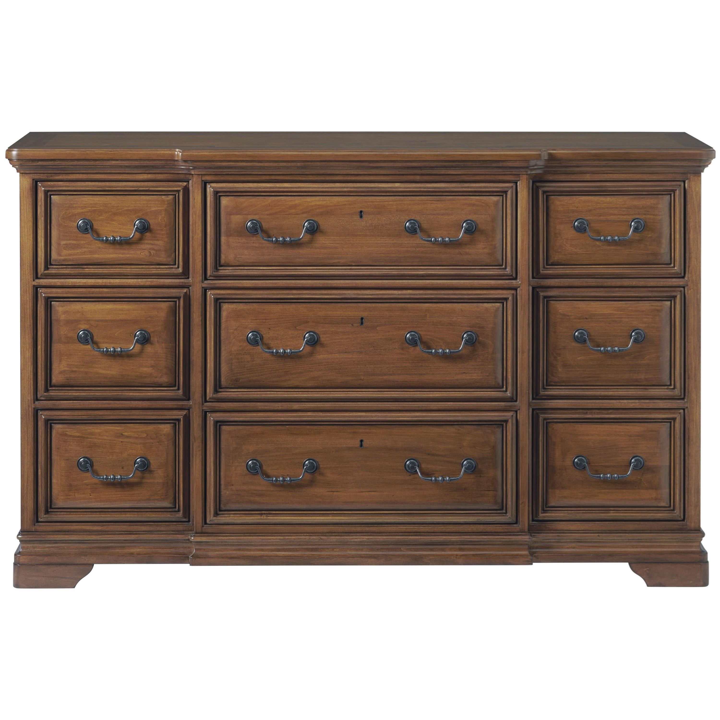 Universal Traditions Kingsbury Kingsbury 9 Drawer Dresser With 3