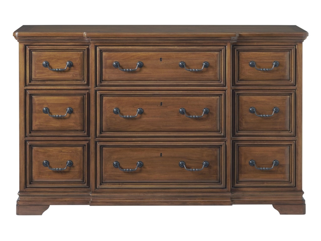 Universal Traditions Kingsbury Kingsbury 9 Drawer Dresser With 3