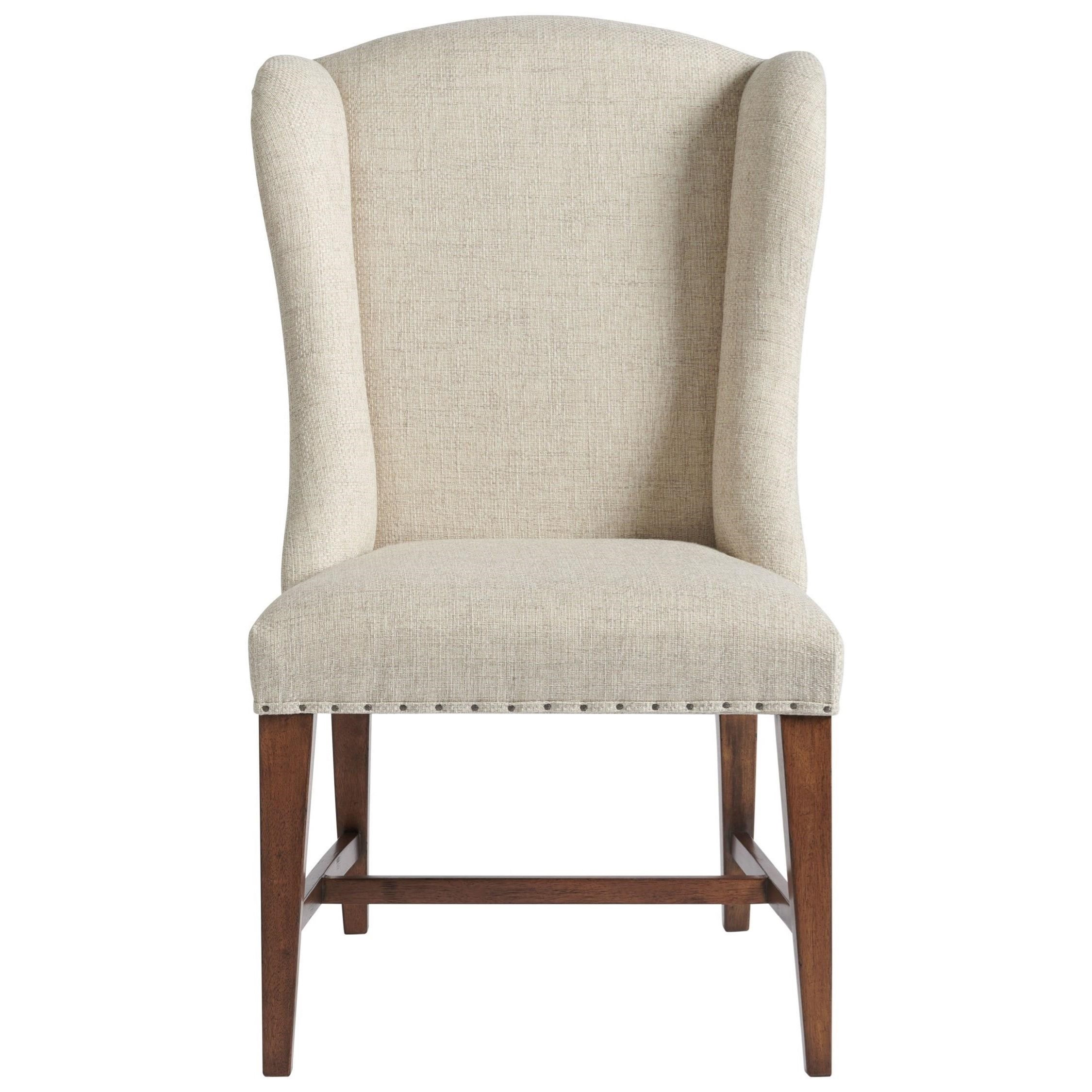 Oconnor Designs Traditions Abbot Upholstered Host Chair With Wing