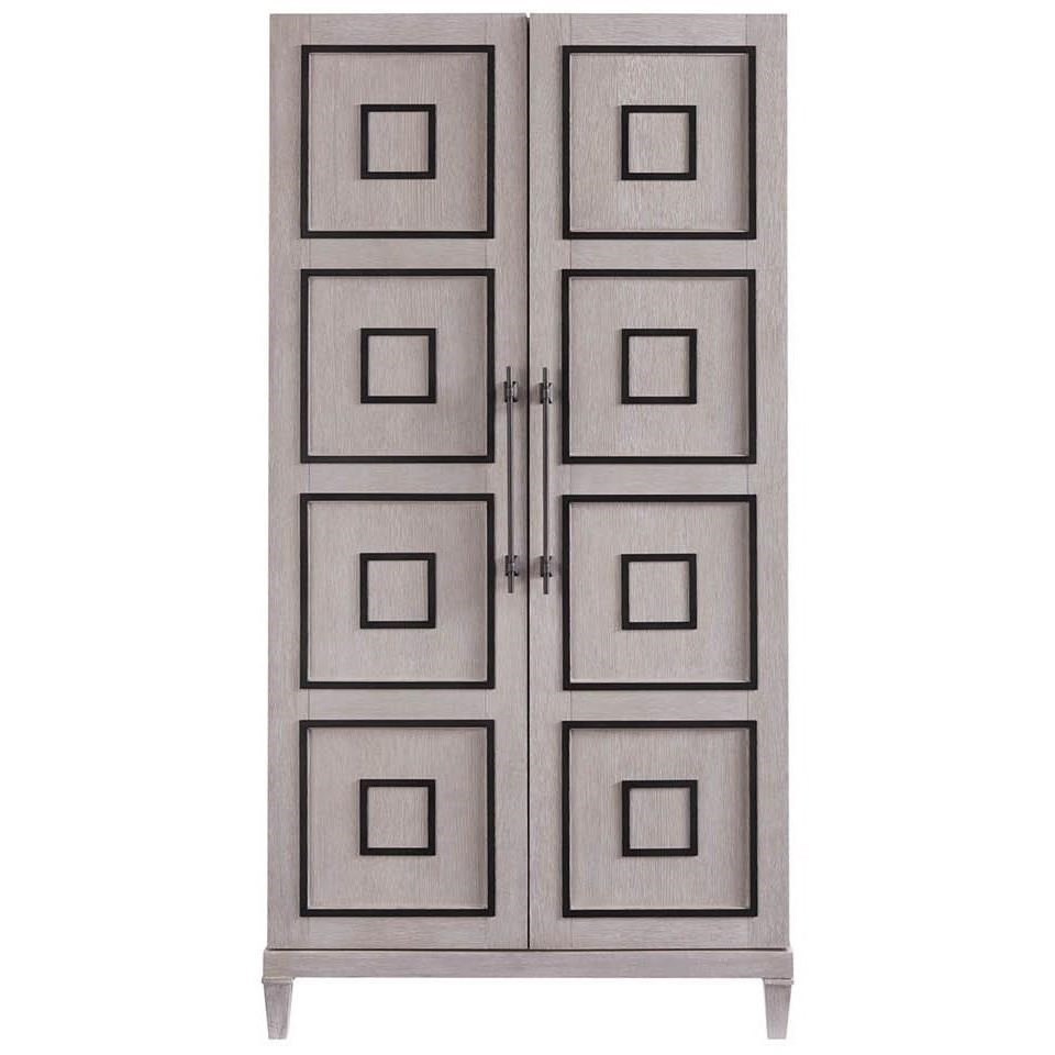 Oconnor Designs Midtown Armstrong Contemporary Armoire With Matte