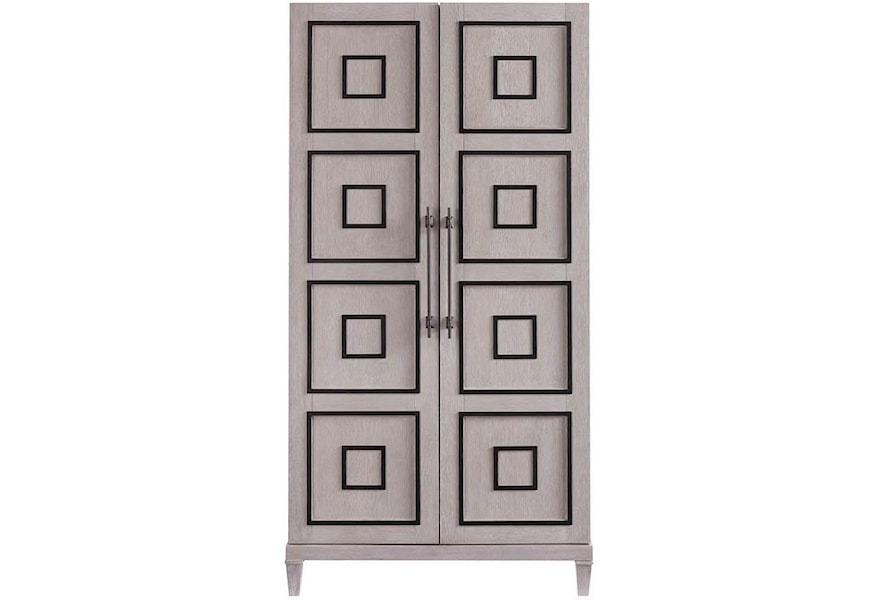 Oconnor Designs Midtown Armstrong Contemporary Armoire With Matte