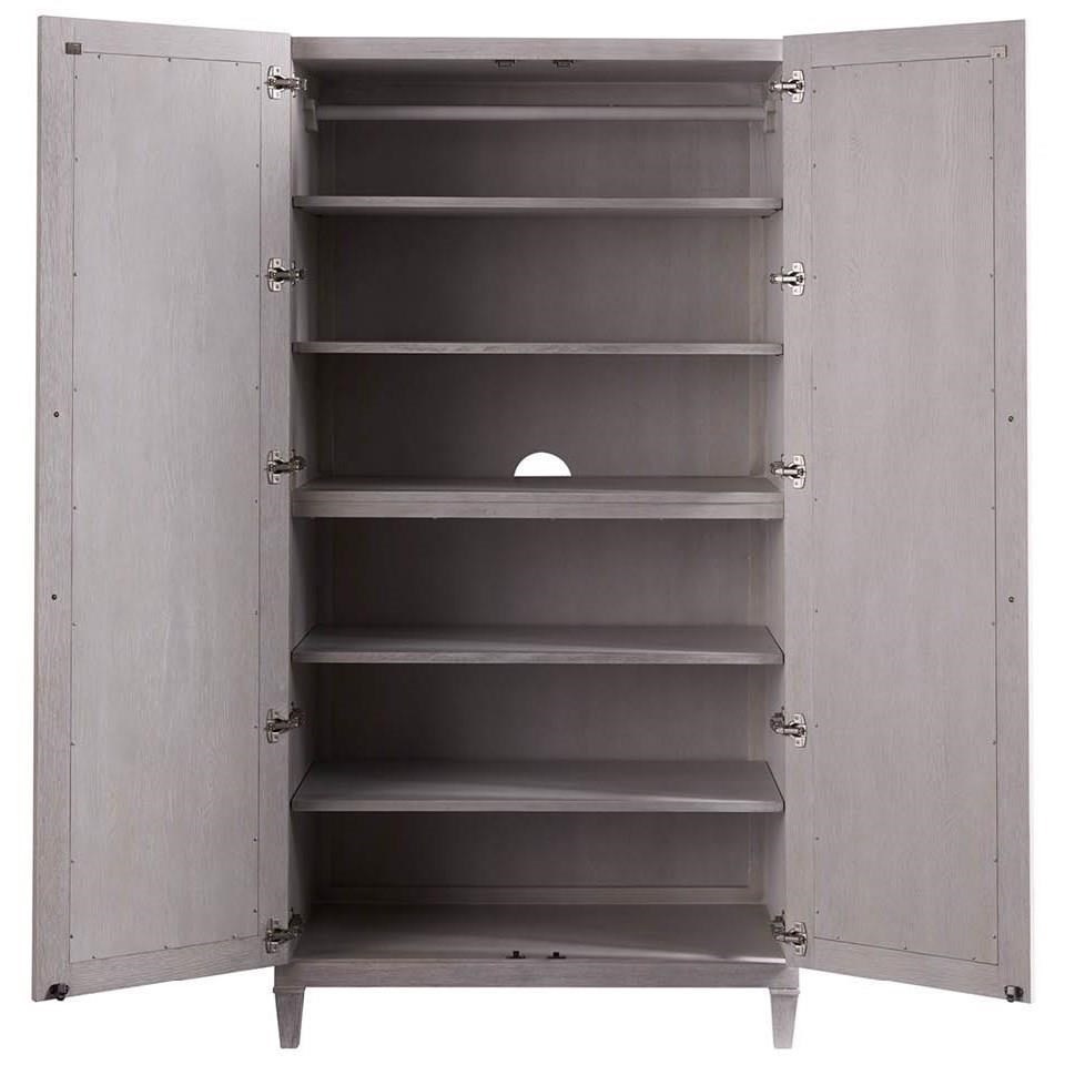 Oconnor Designs Midtown Armstrong Contemporary Armoire With Matte