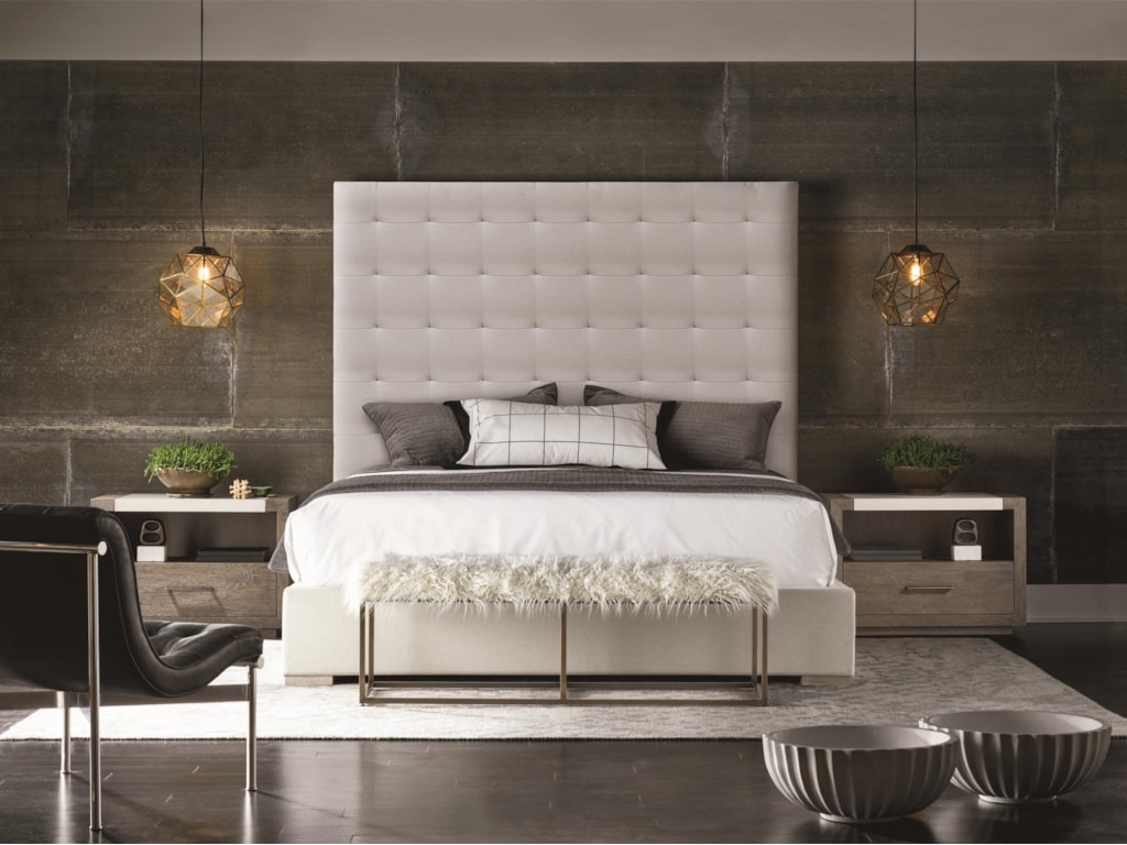 Universal Modern Brando Bed With Tufted Headboard. Universal Modern B Brando Bed With Tufted Headboard Baer's universal modern brando bed with tufted headboard. universal modern b brando bed with tufted headboard baer's