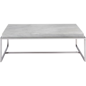Universal Modern 645831 Contemporary Cocktail Table With Marble Stone Top Hudson S Furniture Cocktail Coffee Tables