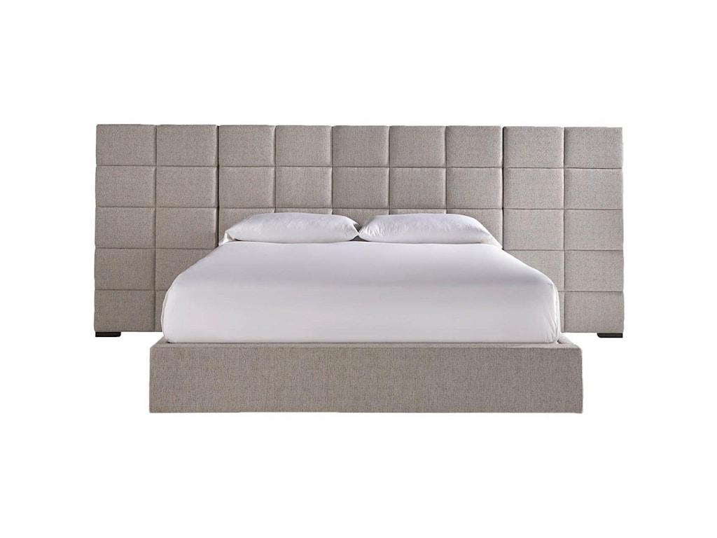 Universal Modern Onyx Bacall Queen Upholstered Wall Bed