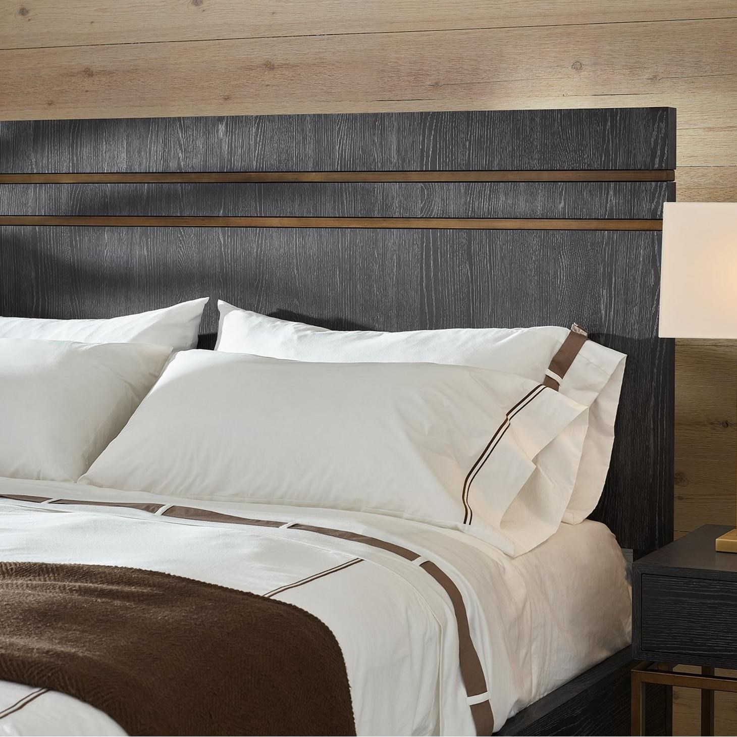 Universal Modern Onyx Beatty King Bed Wayside Furniture Platform Beds Low Profile Beds