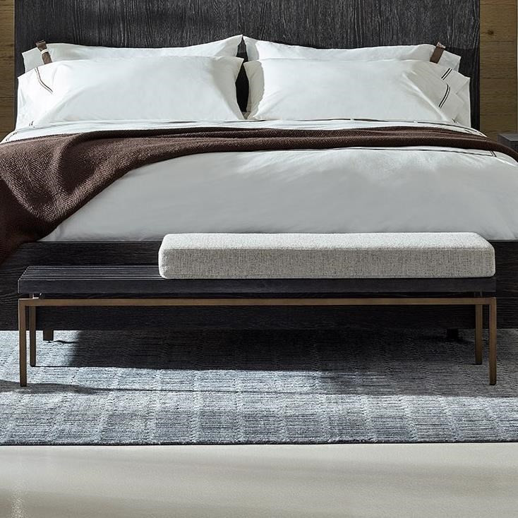 Universal Modern Onyx 847380 Taylor Bench Baer S Furniture Bench