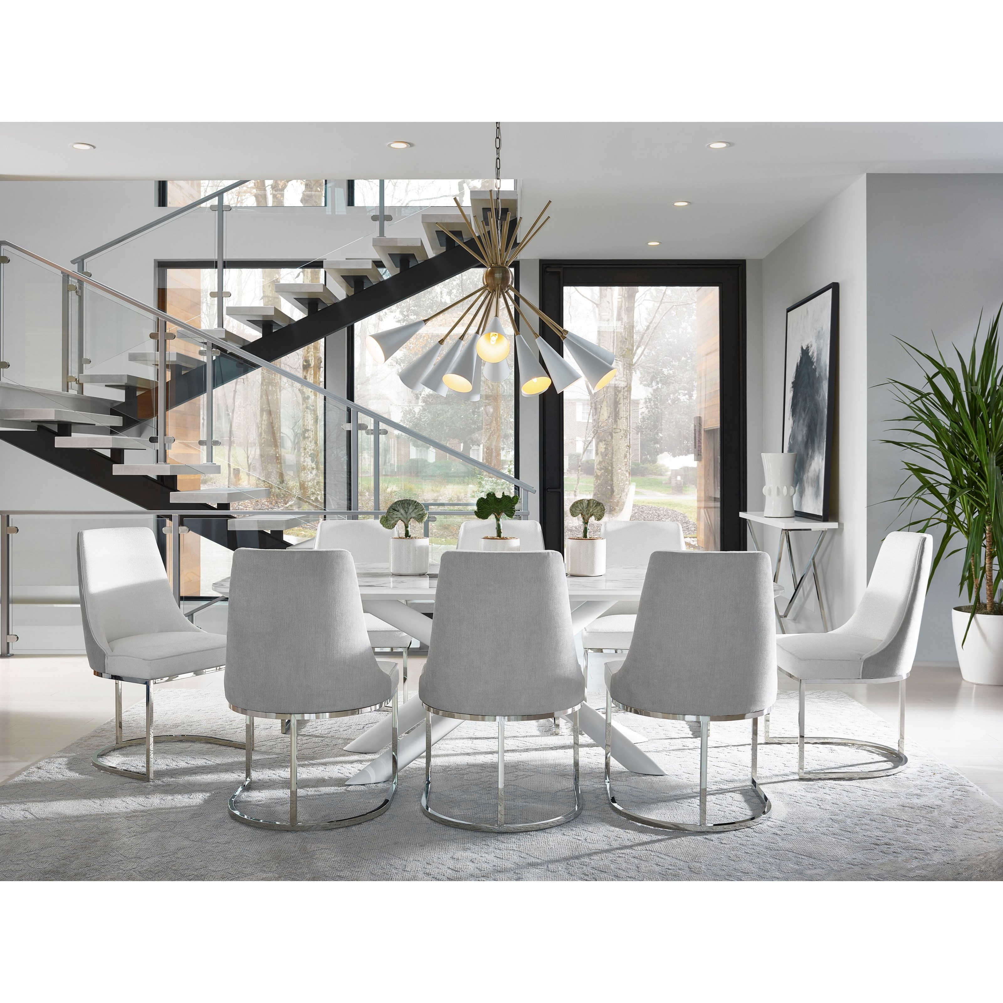 modern dining table set