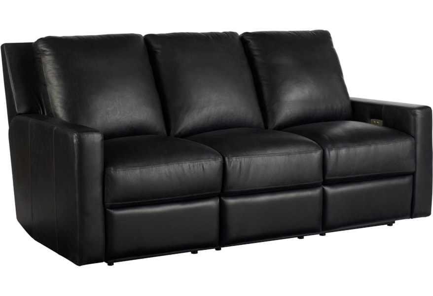 Universal Motion Contemporary Carter Motion Sofa With Power Recline | Lindy