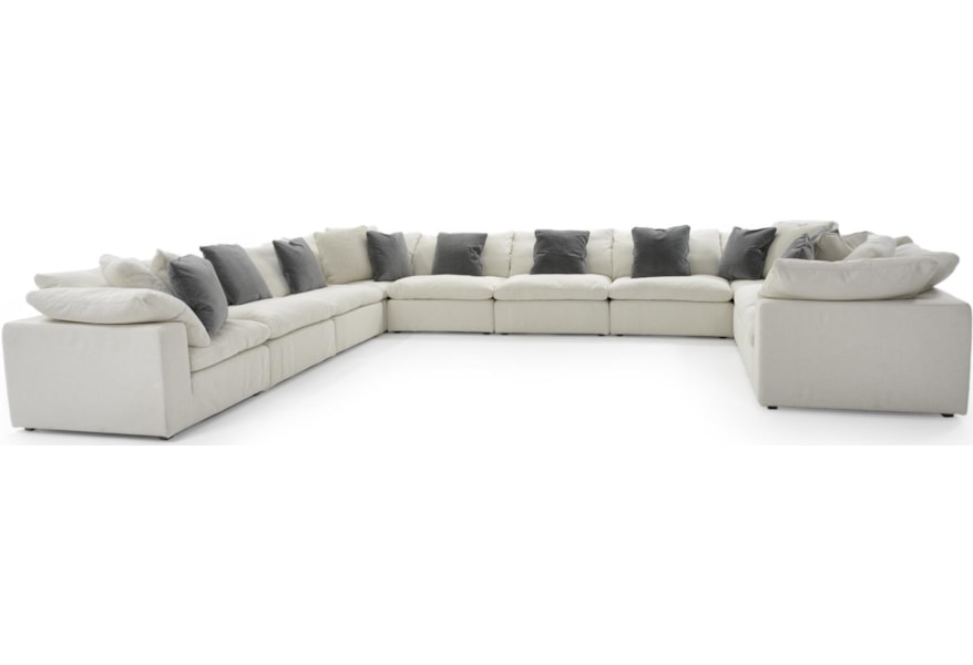 pix 10 Foot Sectional Sofa Leather ten piece sectional sofa group