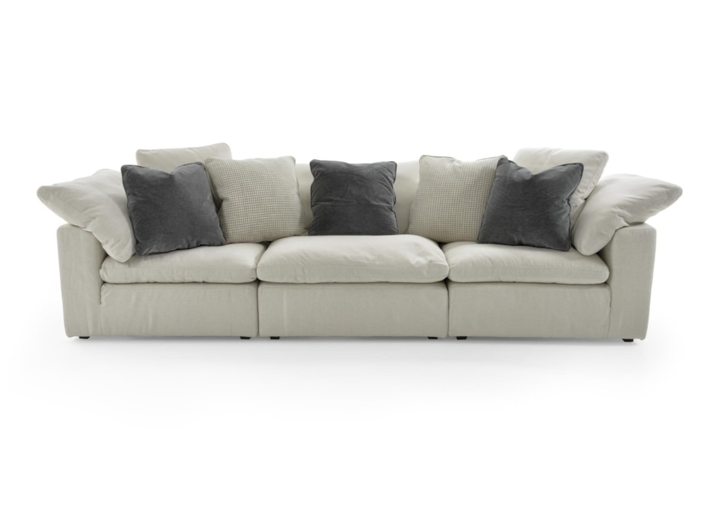 Universal Palmer 6815 3 Pc Sect Three Piece Sectional Sofa With Universal Palmer3 Pc Sectional Sofa