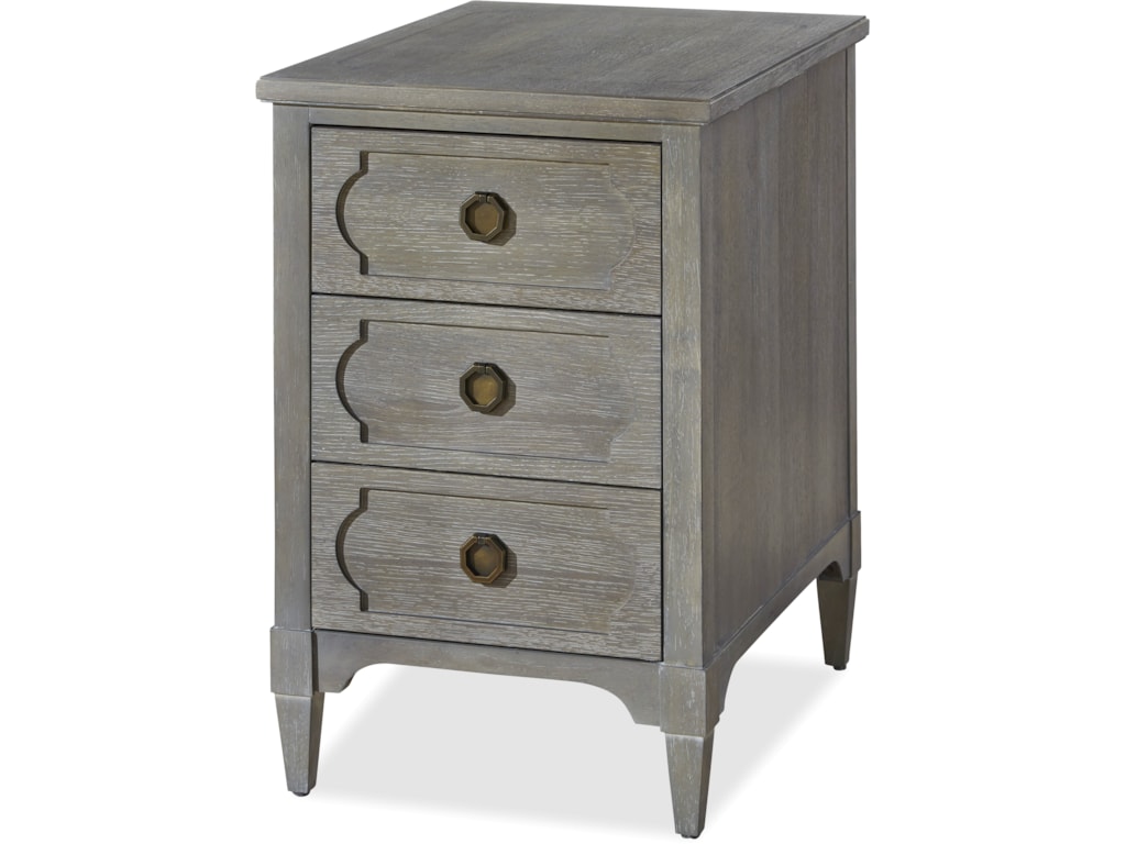 Playlist Chair Side Table With 3 Drawers By Universal At Hudson S Furniture