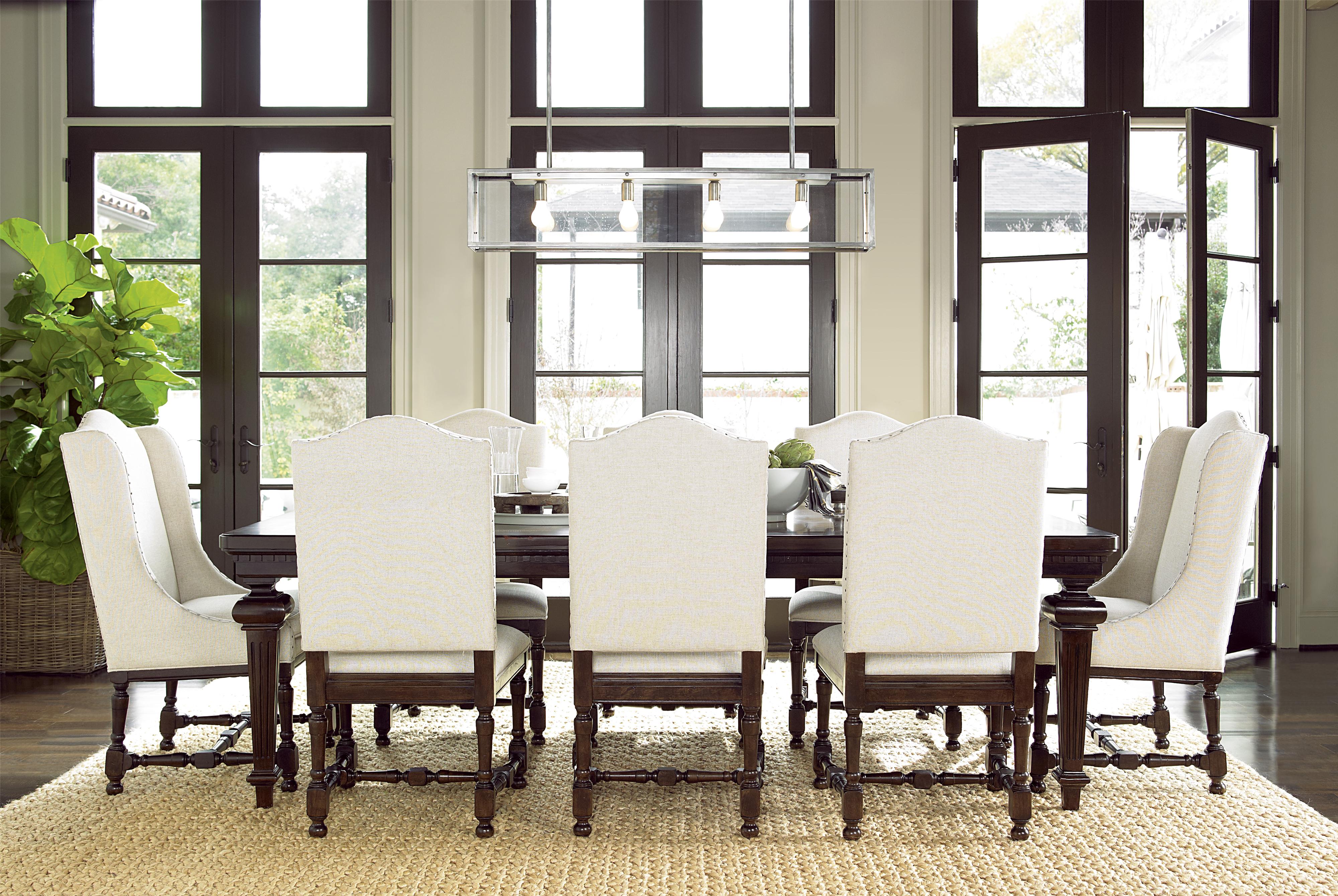 Universal Proximity 356639 Host Hostess Chair With Turned Legs