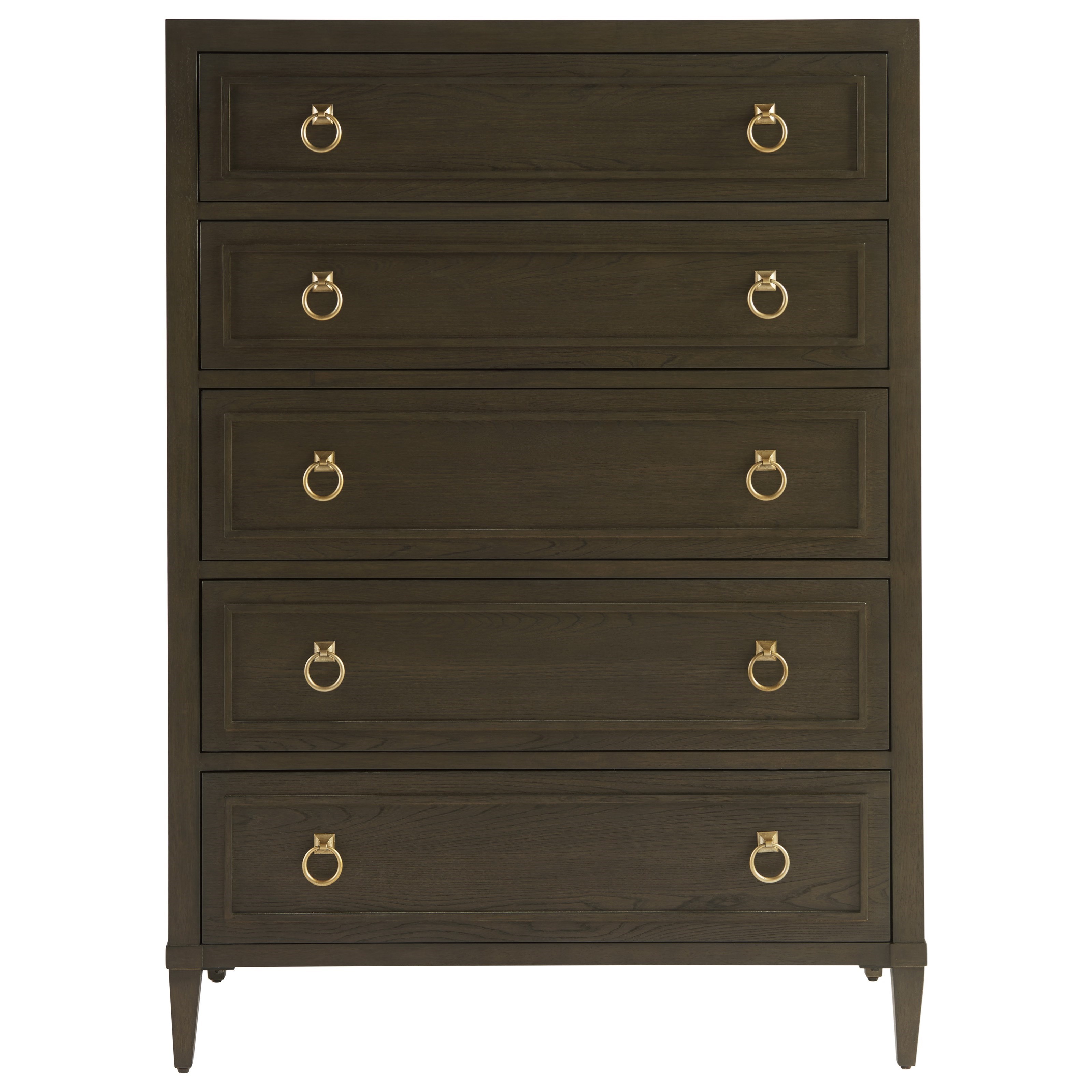 Universal Soliloquy 788150 5 Drawer Tall Dresser With Jewelry Tray