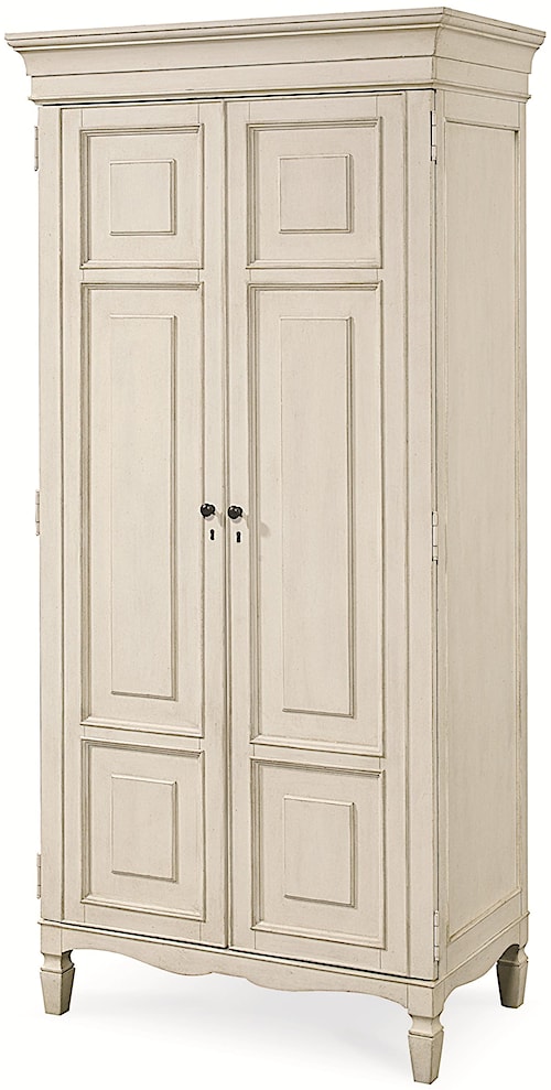 Universal Summer Hill 2 Door Tall Cabinet Wayside Furniture Armoires Universal Summer Hill 2 Door Tall Cabinet
