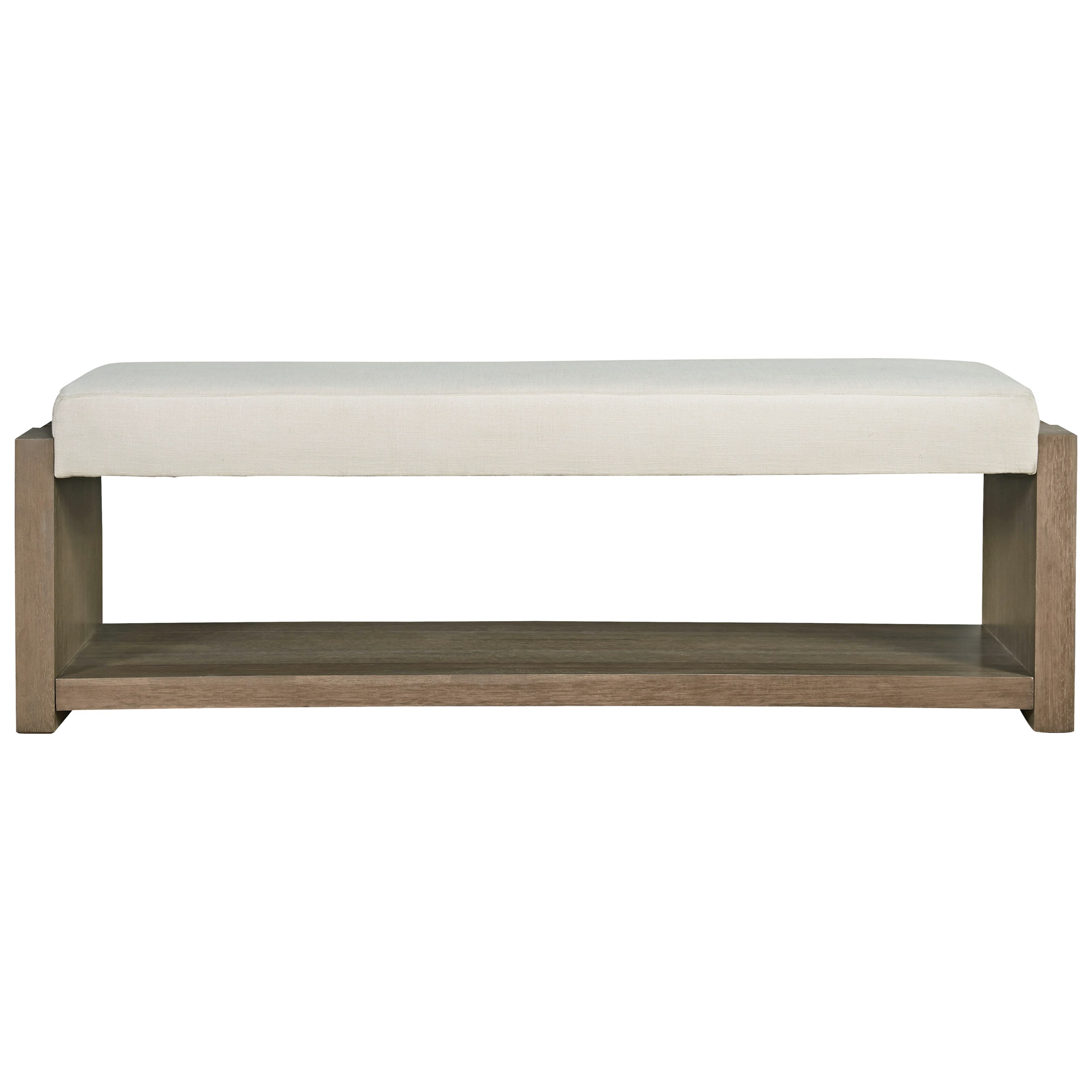 Universal Synchronicity 628380 Contemporary Upholstered Bench With