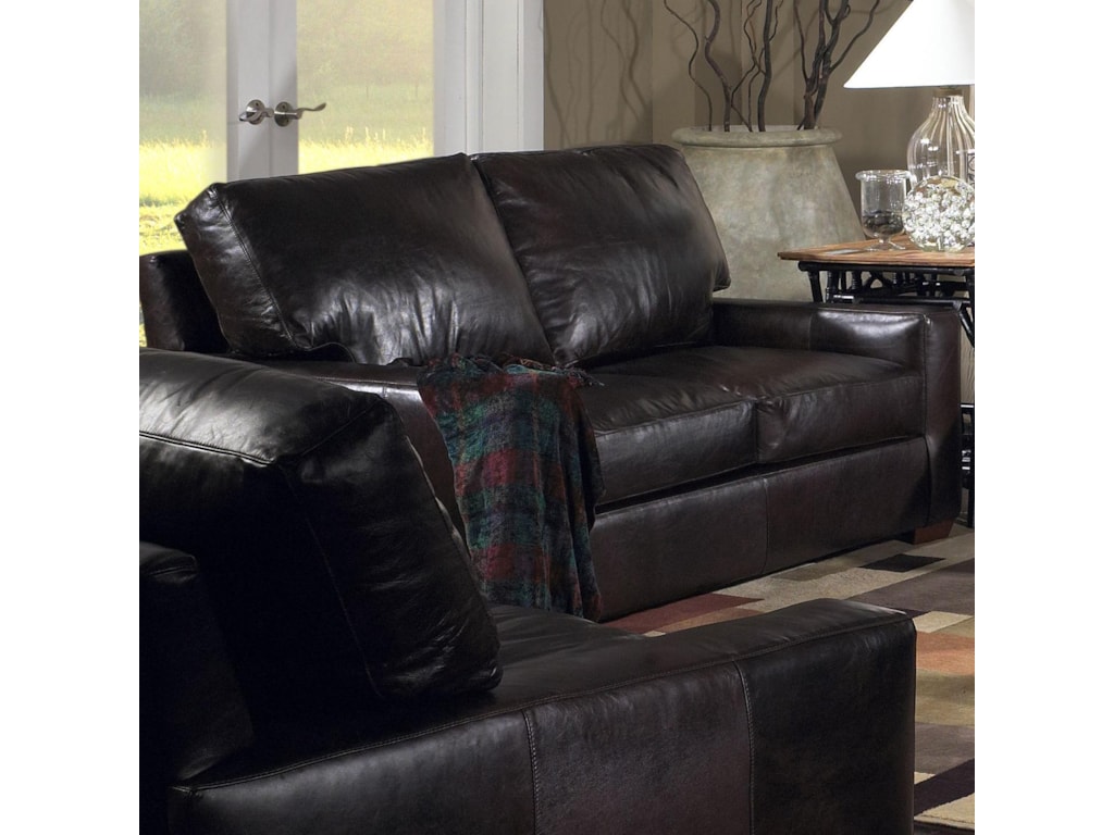 USA Premium Leather 2655Love Seat