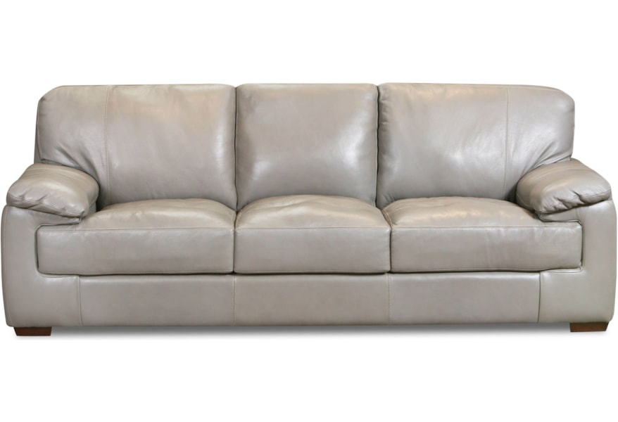 Usa Premium Leather 5450 Contemporary Sofa Wilson S 5450 Contemporary Leather Sofa