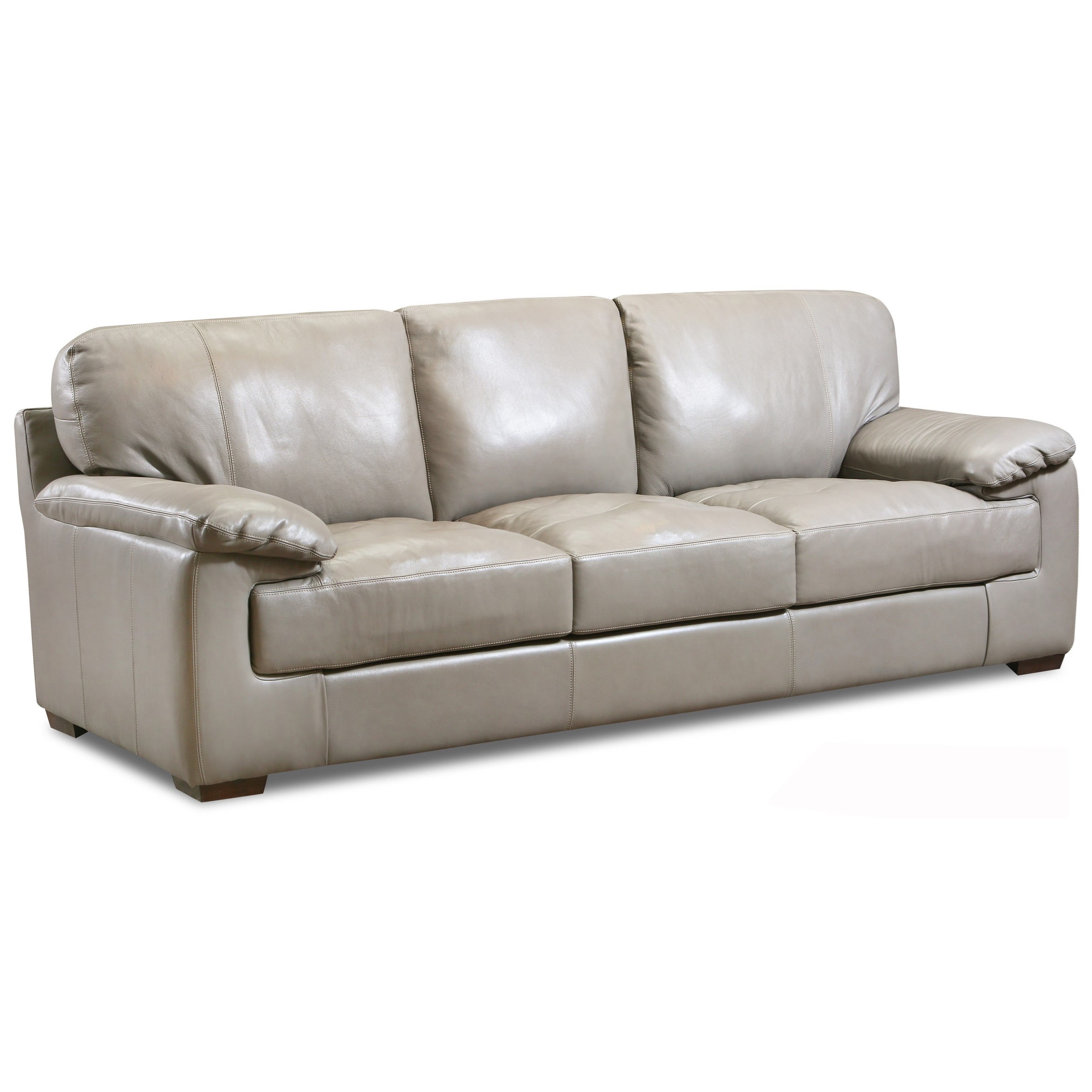 Usa Premium Leather 5450 Contemporary Leather Sofa Dream Home