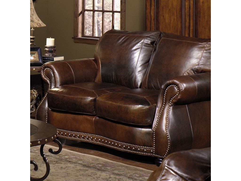 USA Premium Leather 8755Love Seat