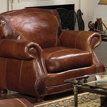 Usa Premium Leather 9055 Stationary Living Room Group Dream Home