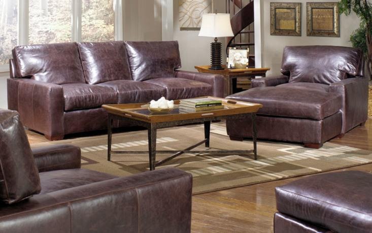 usa premium leather 9955 leather sofa | olinde's furniture | sofa