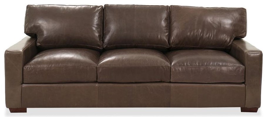 Usa Premium Leather Matteo 100 Leather Top Grain Leather Sofa