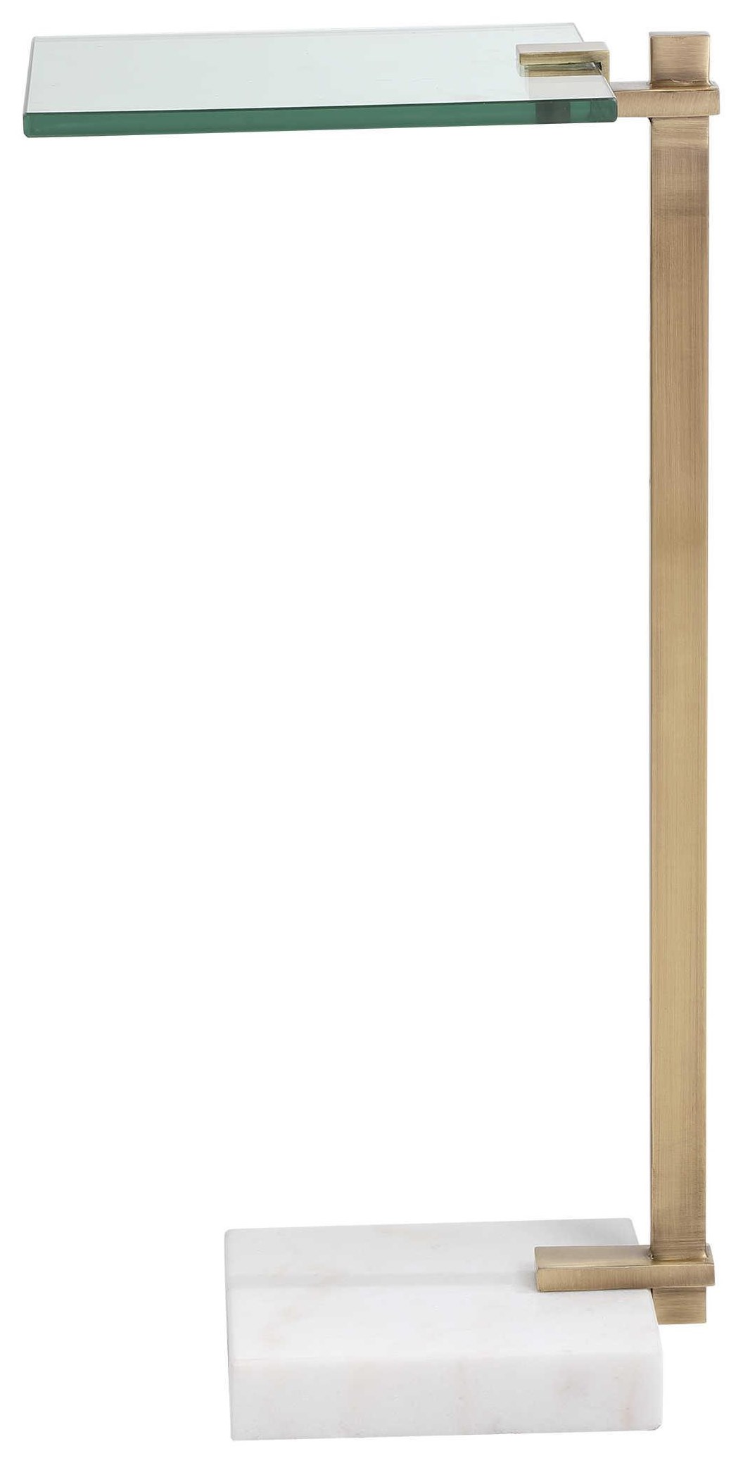 Complete Accents Accent Furniture Butler Brass Accent Table
