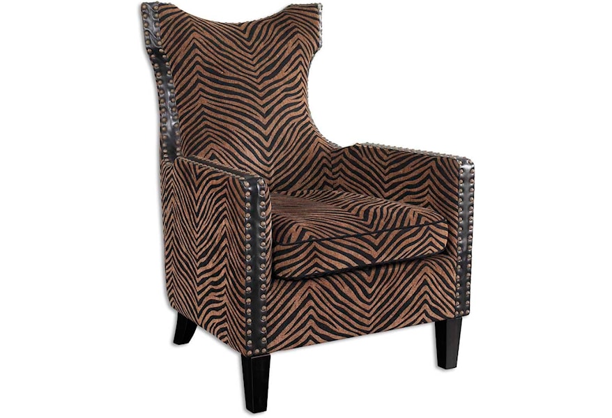 Uttermost Accent Furniture Accent Chairs 23003 Kimoni
