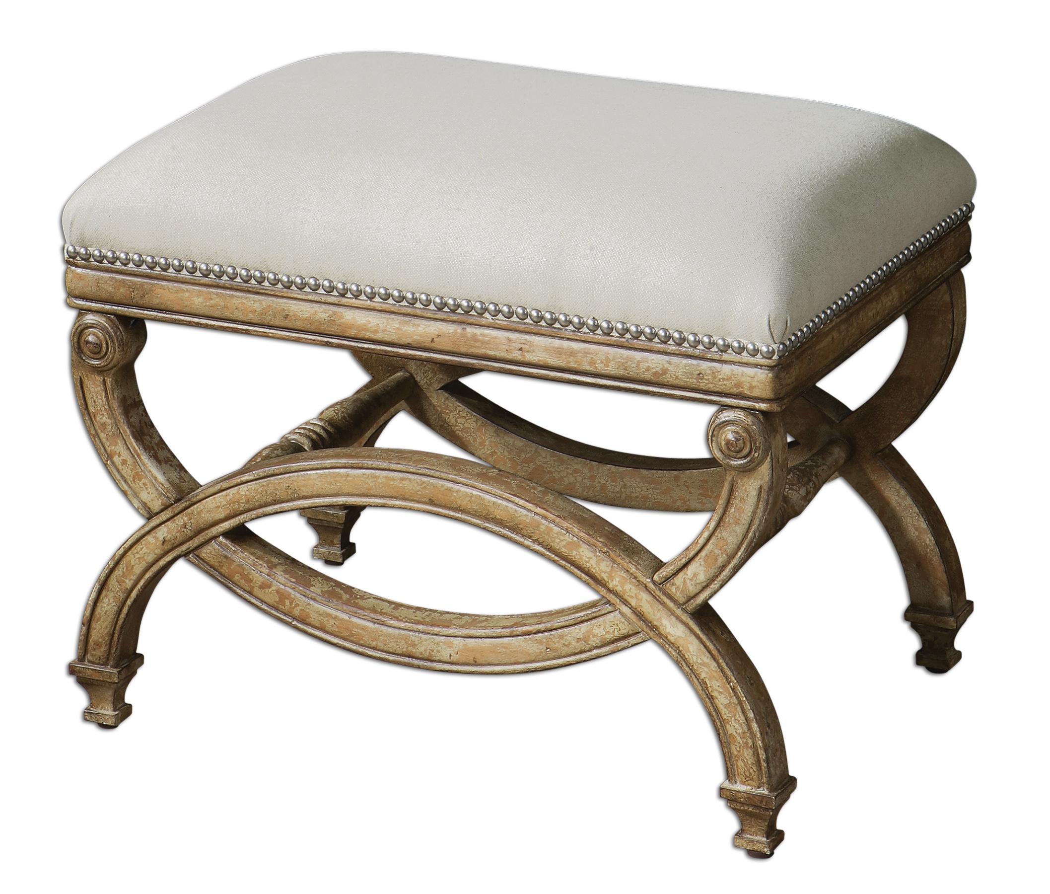 Uttermost Accent Furniture Benches 23052 Karline Small Bench