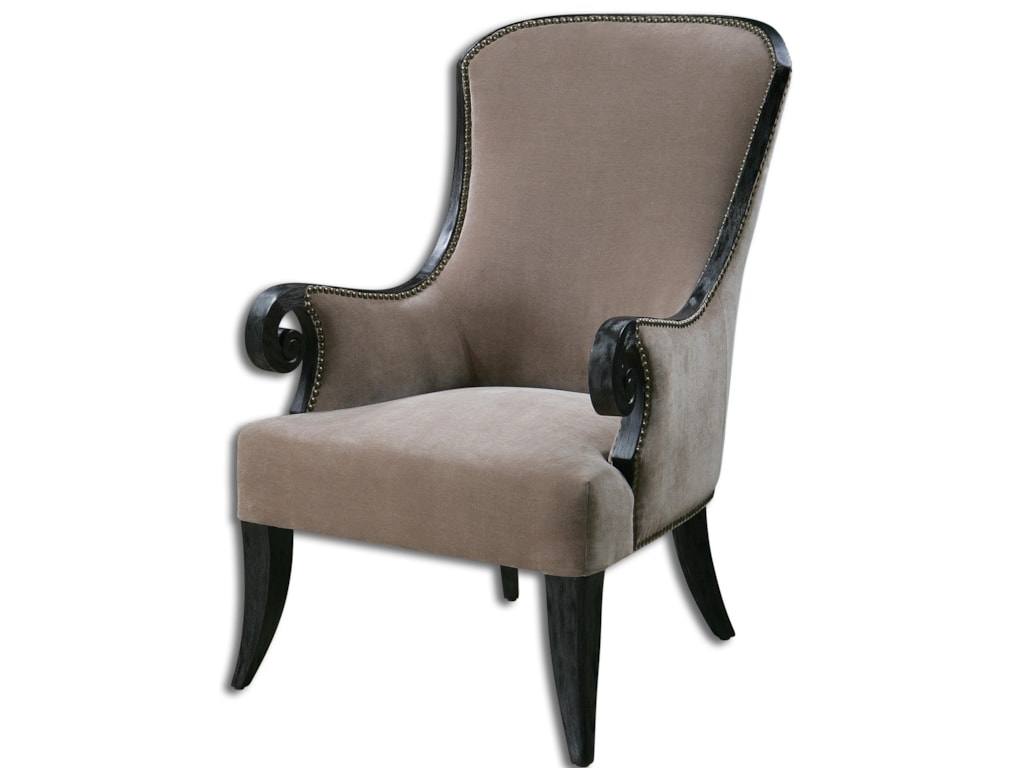 Uttermost Accent FurnitureKandy Taupe ArmChair
