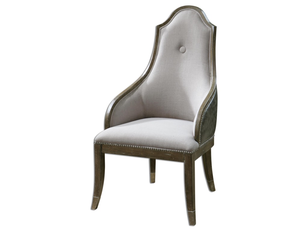Uttermost Accent Furniture - Accent ChairsSylvana Gray Accent Chair