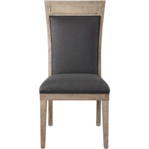 Uttermost Accent Furniture Accent Chairs 23440 Encore Dark Gray Armless Chair Dunk Bright Furniture Exposed Wood Chairs