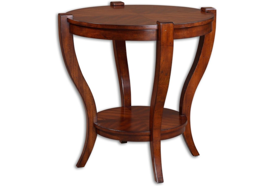 Uttermost Accent Furniture Occasional Tables 24142 Bergman Round Uttermost Accent Furniture Occasional