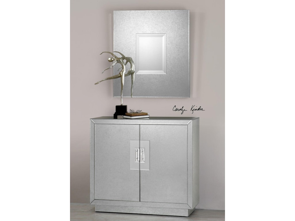 Uttermost Accent Furniture - ChestsAndover Mirrored Cabinet